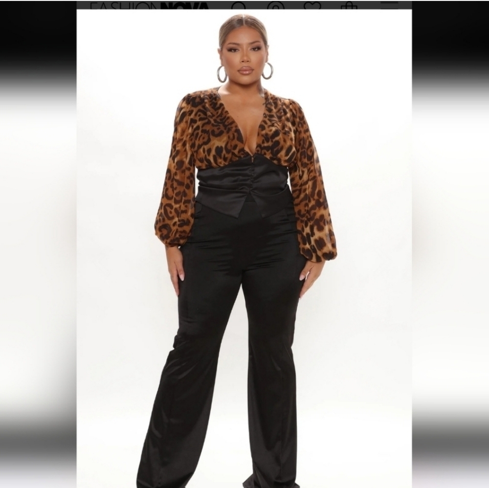 NWT FASHION NOVA 3X Make Me Feel Some Way Top